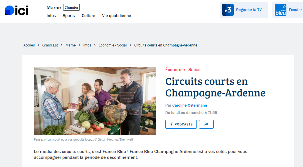 france bleu podcast circuit court champagne ardenne marne savonnerie artno